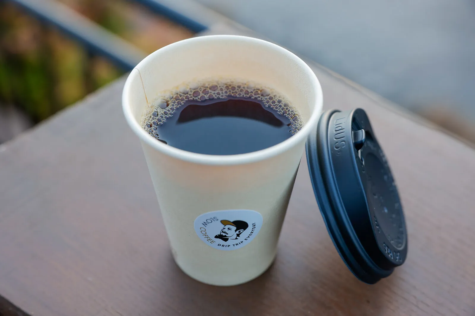 自家焙煎のコーヒー
