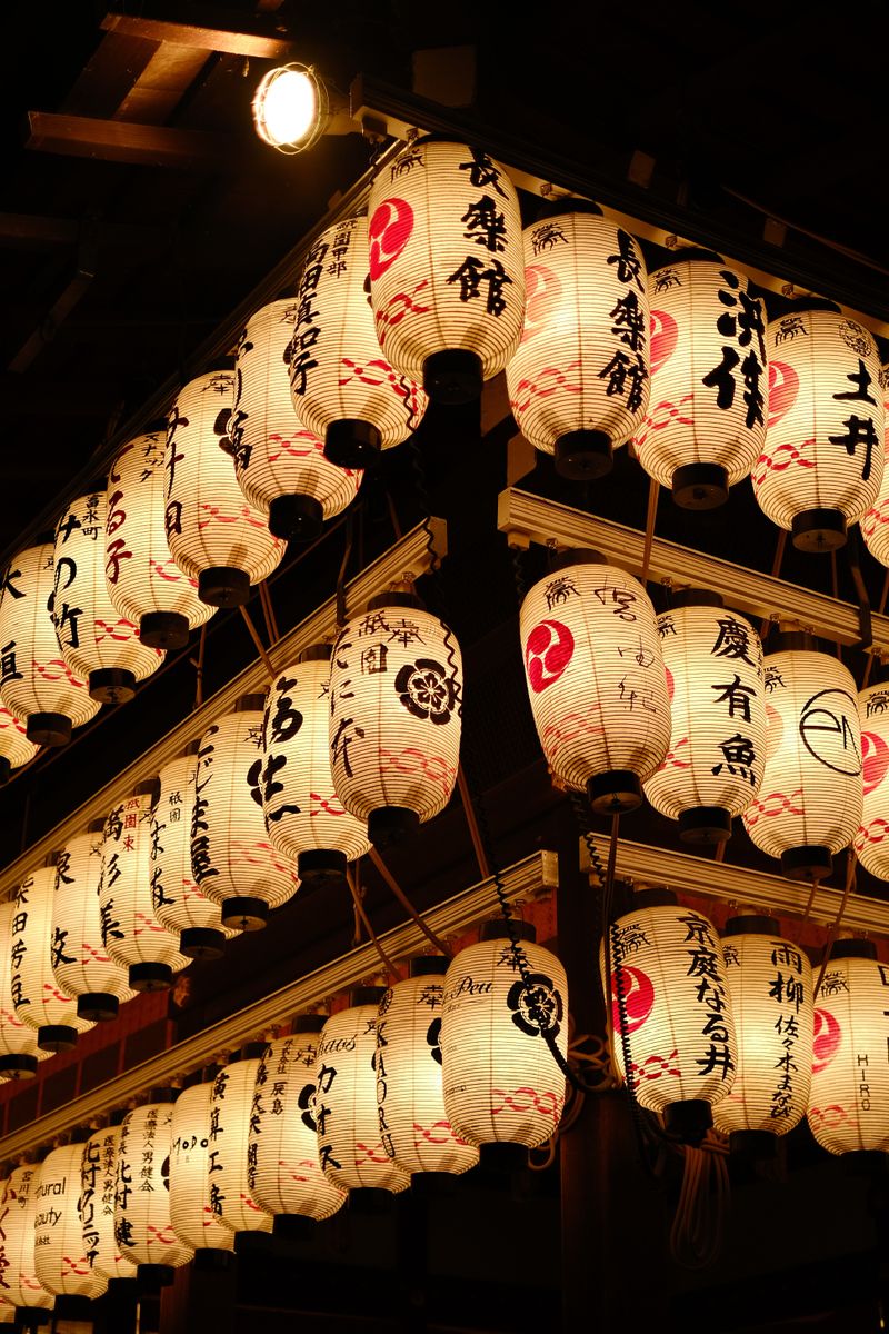 日本の祭り・提灯