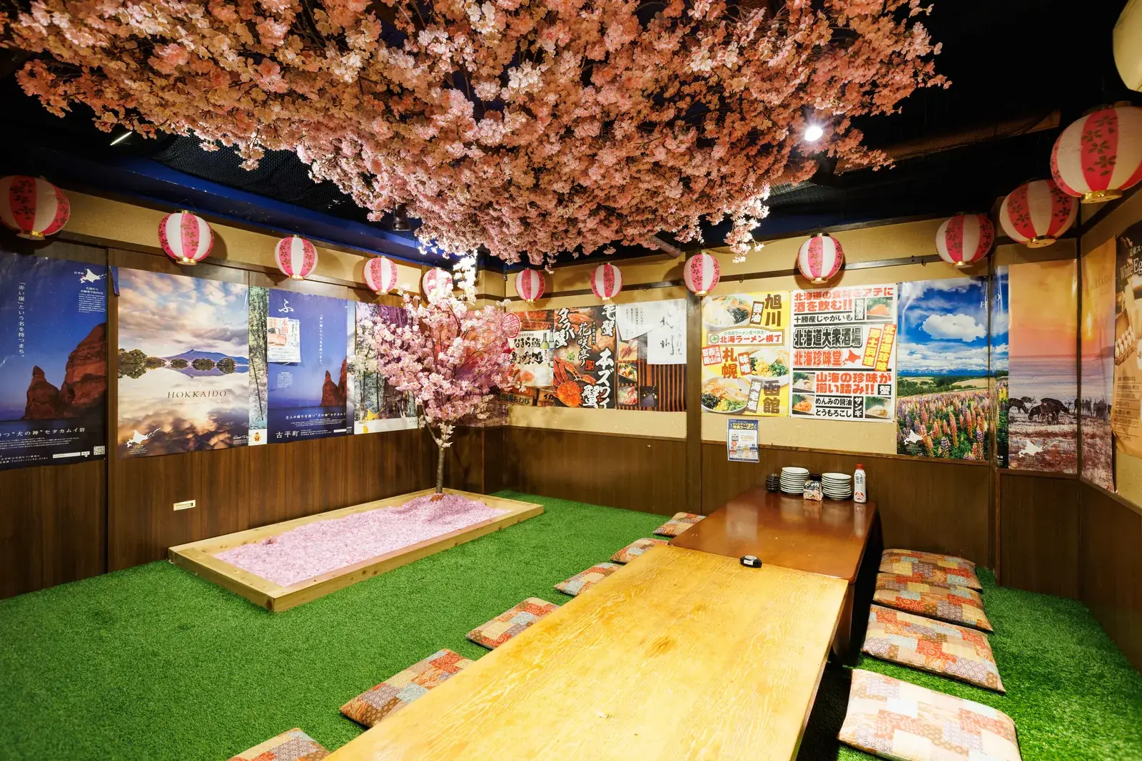 錦の海鮮居酒屋 道南農林水産部 錦本店の宴会向け店内