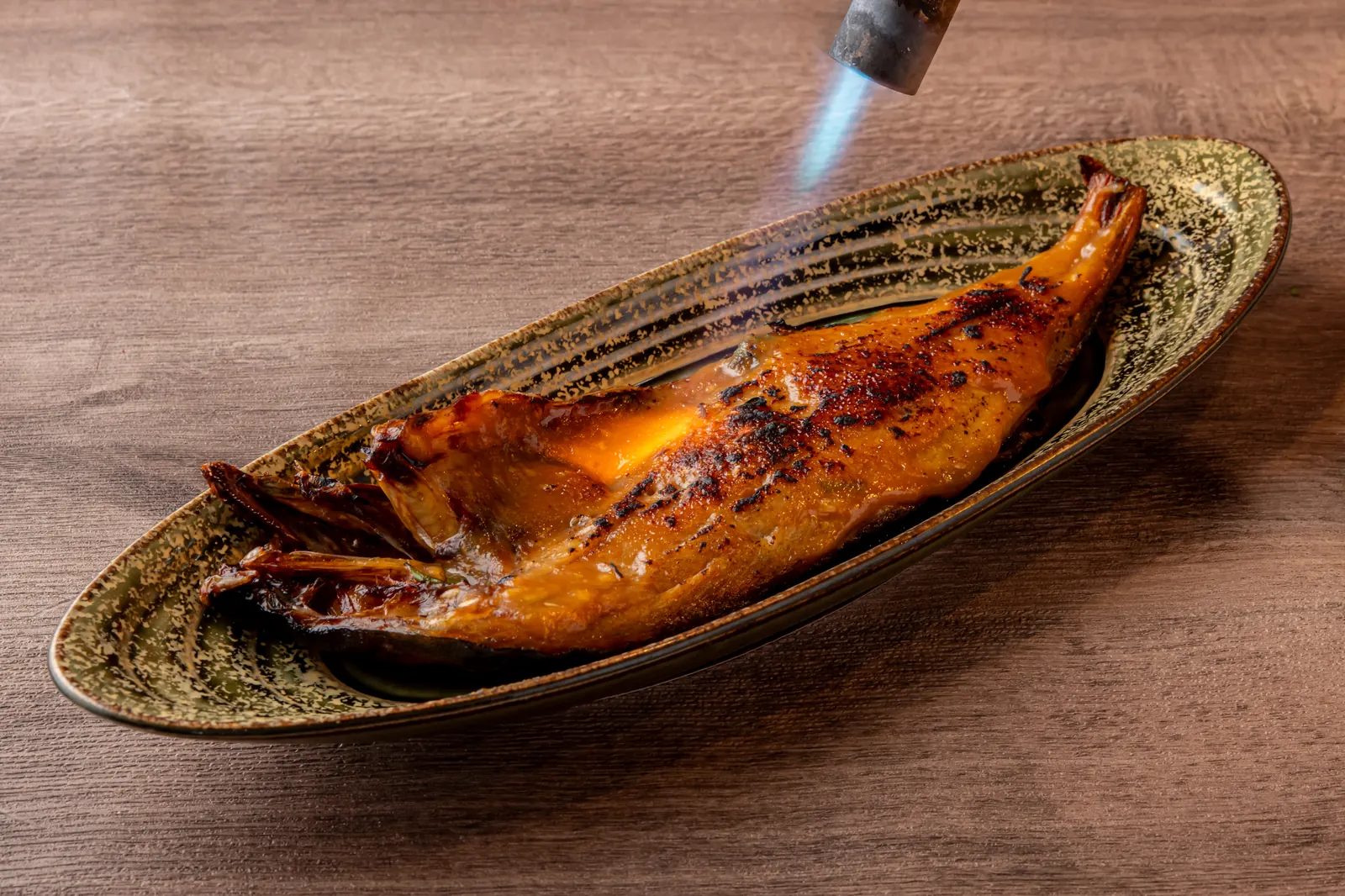 炎の焼き魚