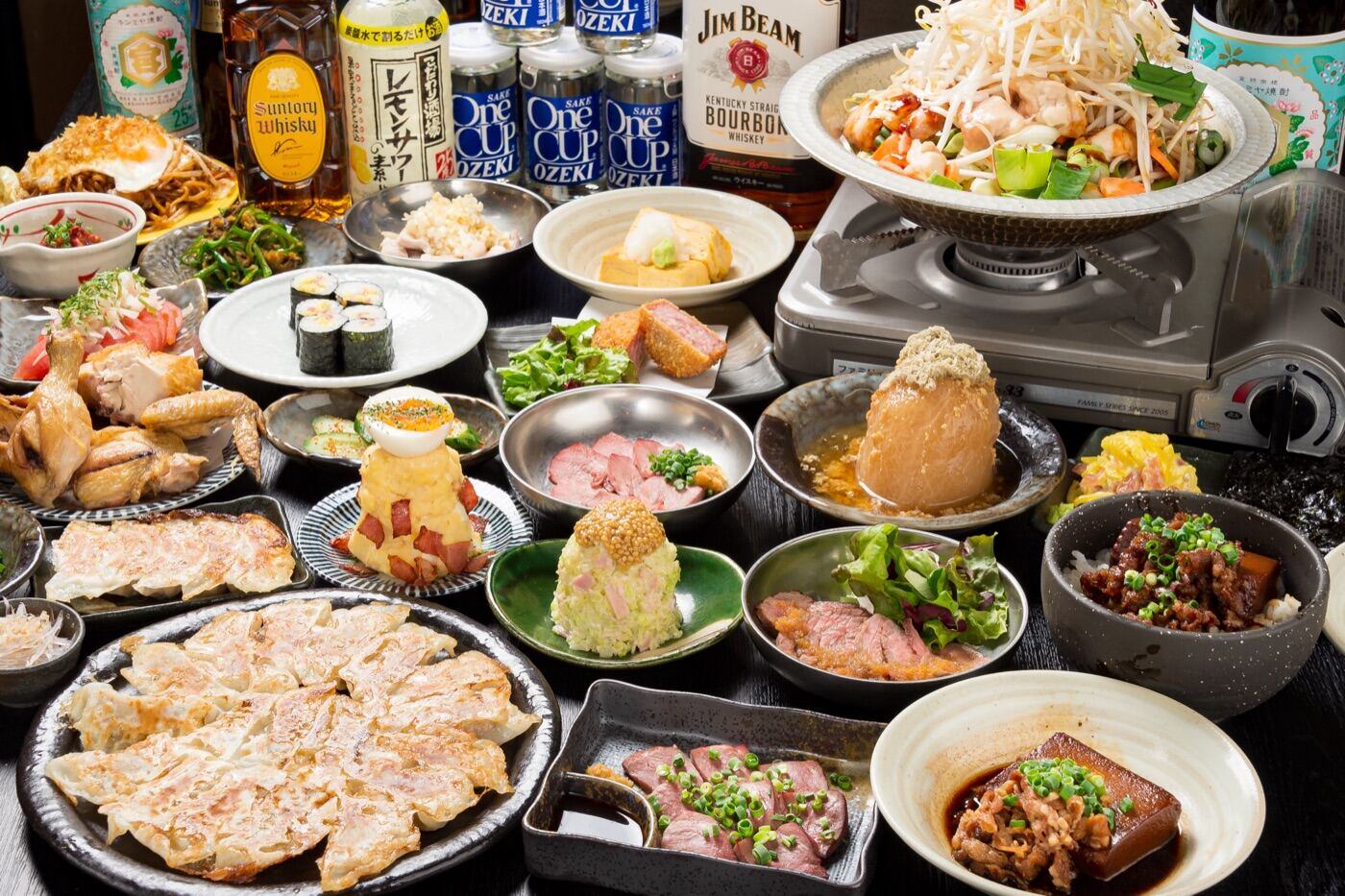 宴会の盛り合わせ