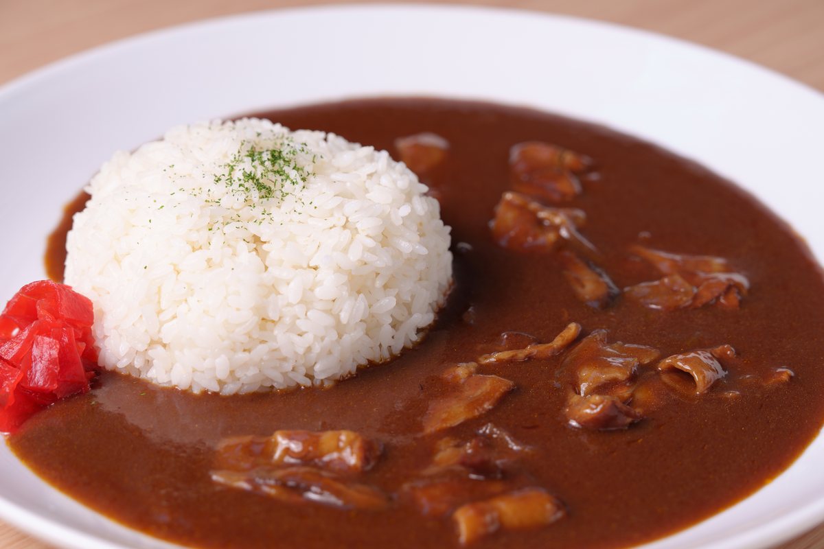 じっくり煮込んだビーフのカレー